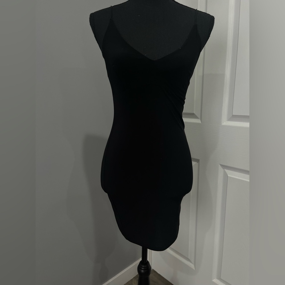SZ 2 black mini party dress